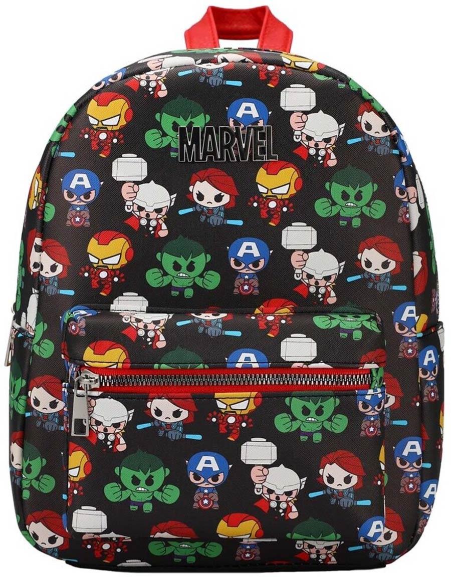 Marvel Avengers Chibi Printed Mini Backpack