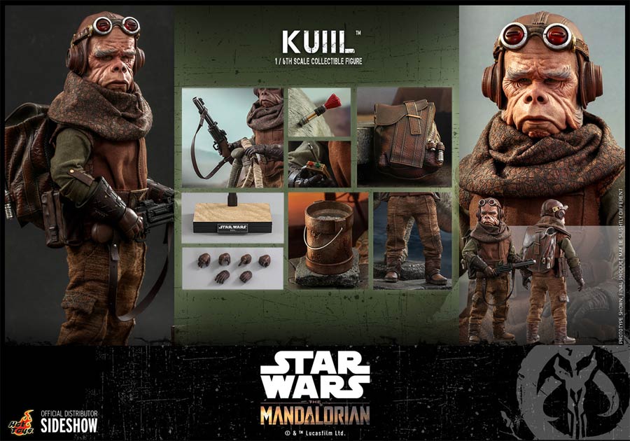 Star Wars The Mandalorian Kuiil Sixth Scale Action Figure