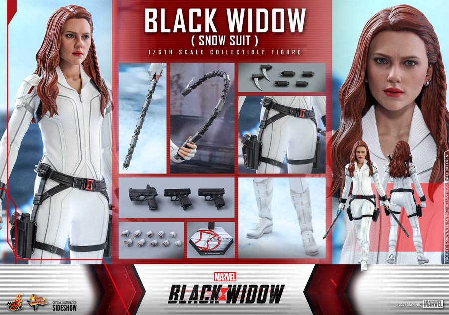 Marvel Black Widow Snow Suit Version Sixth Scale Collectible Figure