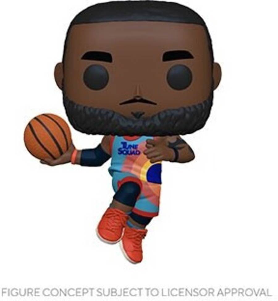 POP Movies Space Jam A New Legacy LeBron Leaping Vinyl Figure