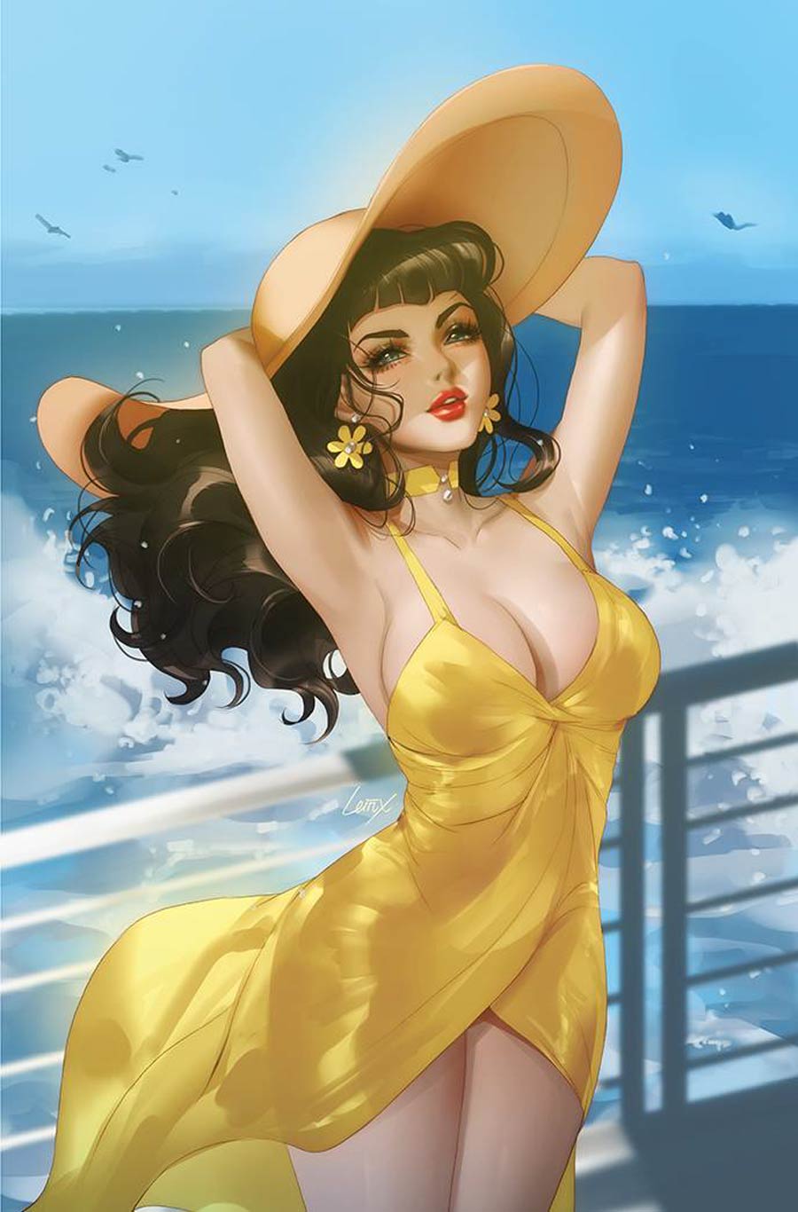 Bettie Page And The Curse Of The Banshee #3 Cover U Incentive Leirix Li Virgin Cover