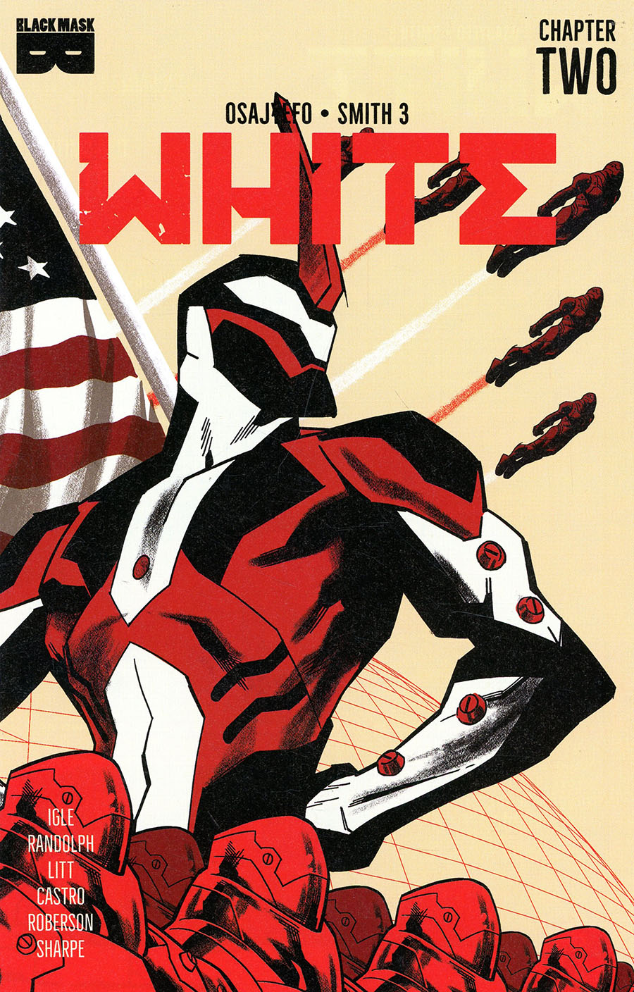 White (Black Mask Comics) #2 Cover B 2nd Ptg