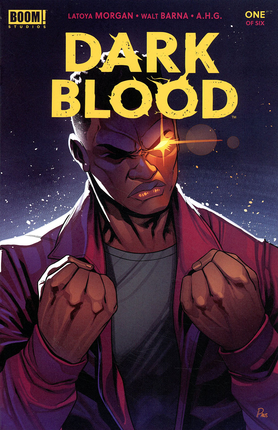 Dark Blood #1 Cover G 2nd Ptg Paris Alleyne Variant Cover (Limit 1 Per Customer)