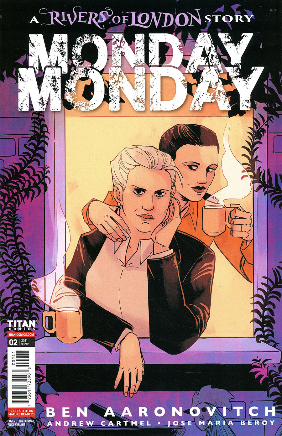 Monday Monday A Rivers Of London Story #2 Cover D Variant Jen Hickman Pride Cover