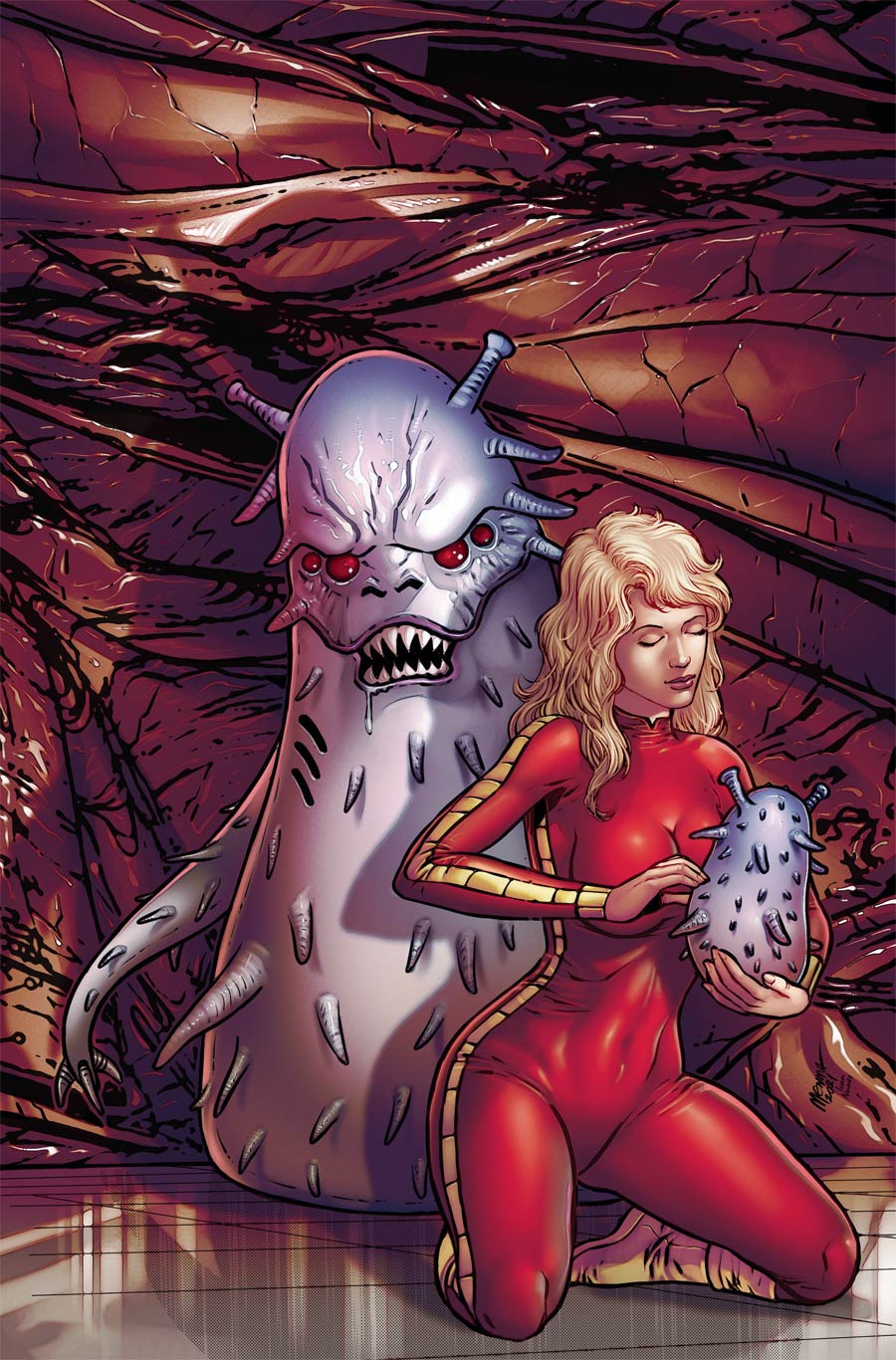 Barbarella Vol 2 #2 Cover Q Incentive Edu Menna Virgin Cover