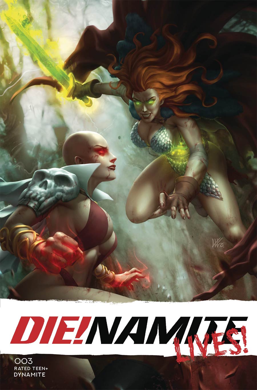 DieNamite Lives #3 Cover P Variant Kendrick Lim Cover