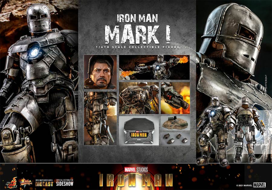 Marvel Studios Iron Man Mark I Sixth Scale Figure