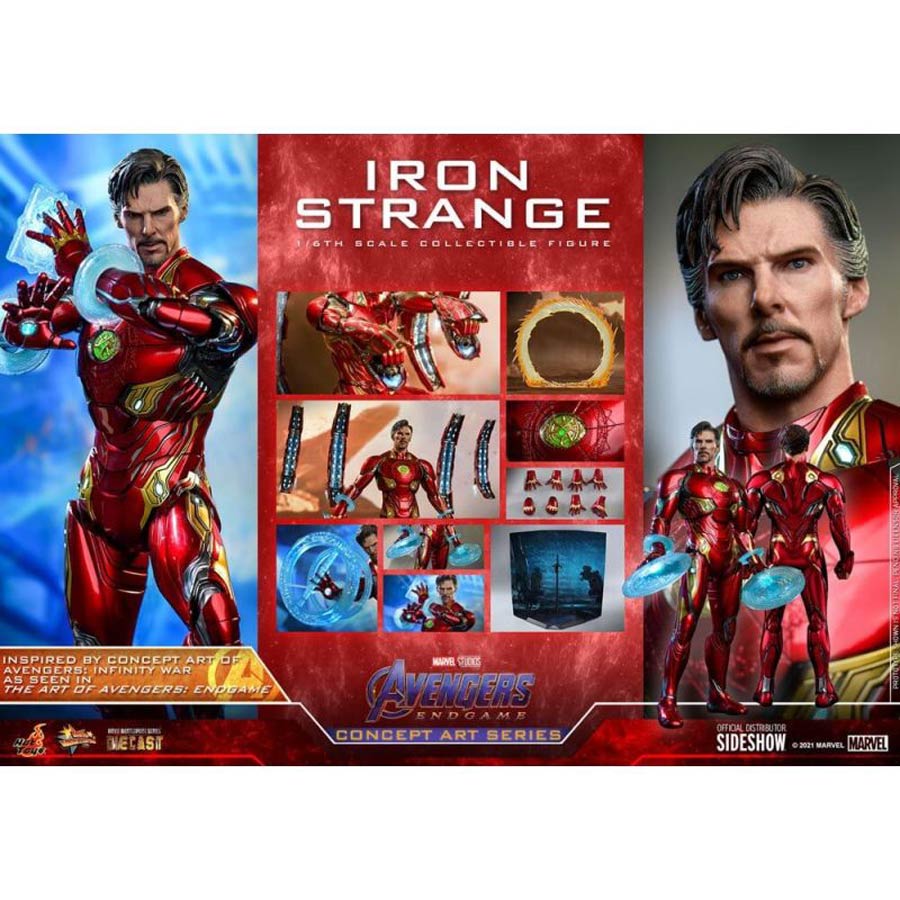 Avengers Endgame Concept Art Series Iron Strange Sixth Scale Figure