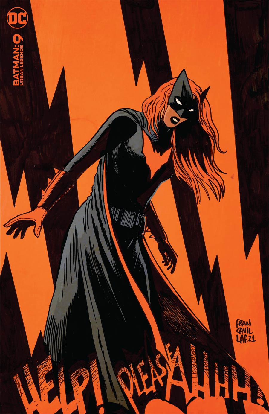 Batman Urban Legends #9 Cover B Variant Francesco Francavilla Cover (Fear State Tie-In)