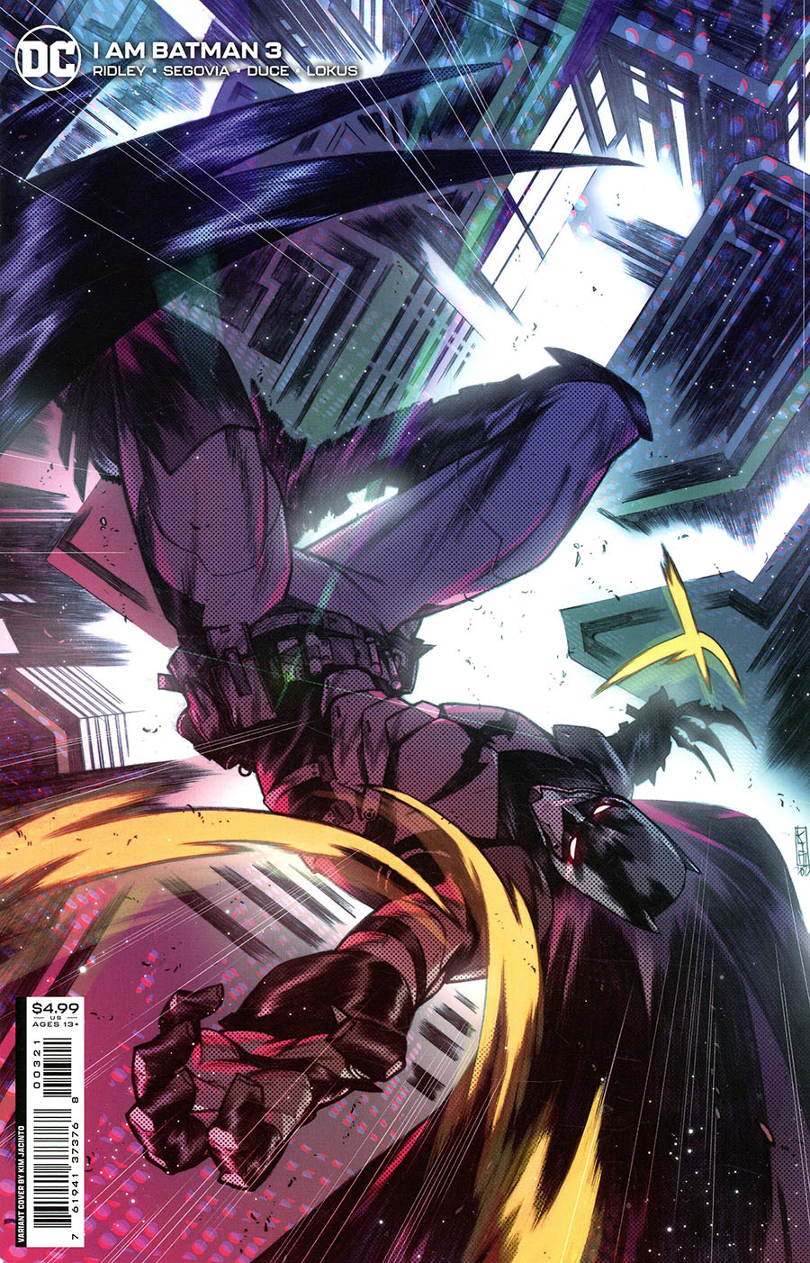 I Am Batman #3 Cover B Variant Kim Jacinto Card Stock Cover (Fear State Tie-In)