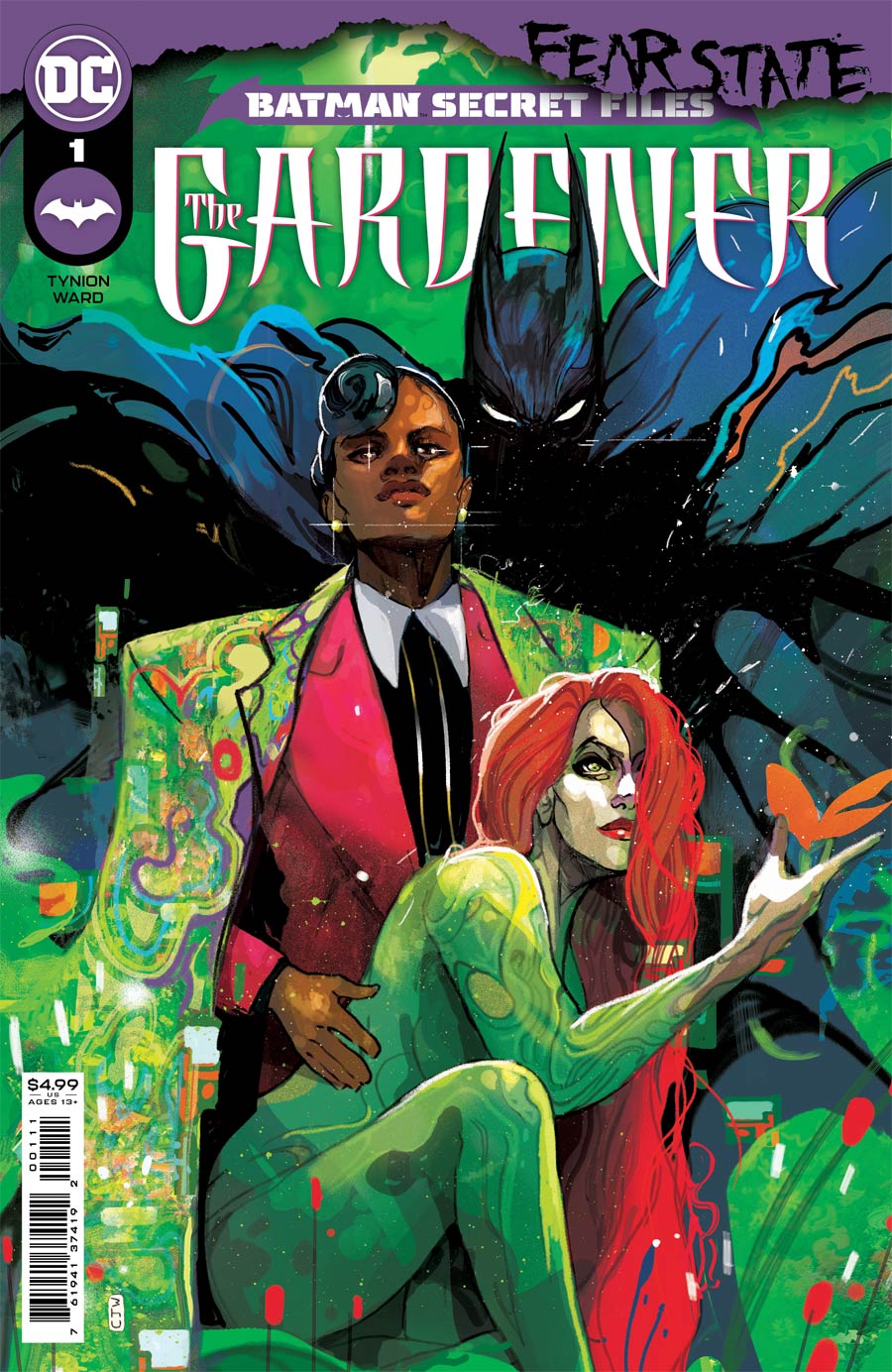 Batman Secret Files The Gardener #1 (One Shot) Cover A Regular Christian Ward Cover (Fear State Tie-In)