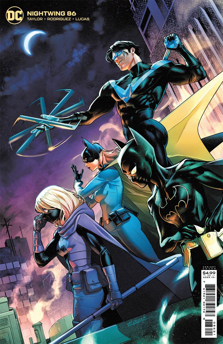 Nightwing Vol 4 #86 Cover B Variant Jamal Campbell Card Stock Cover (Fear State Tie-In)