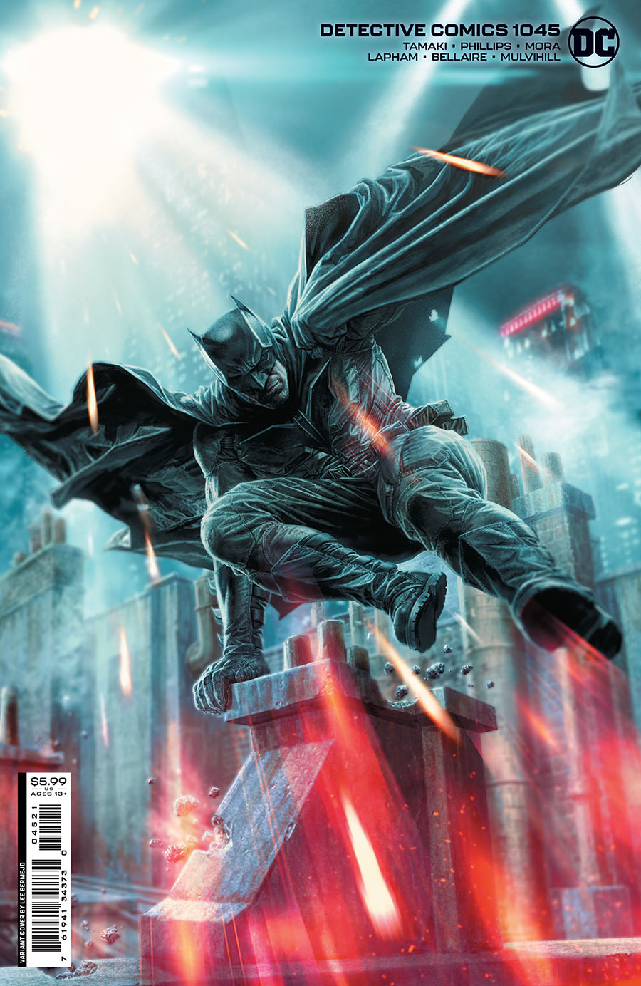 Detective Comics Vol 2 #1045 Cover B Variant Lee Bermejo Card Stock Cover (Fear State Tie-In)