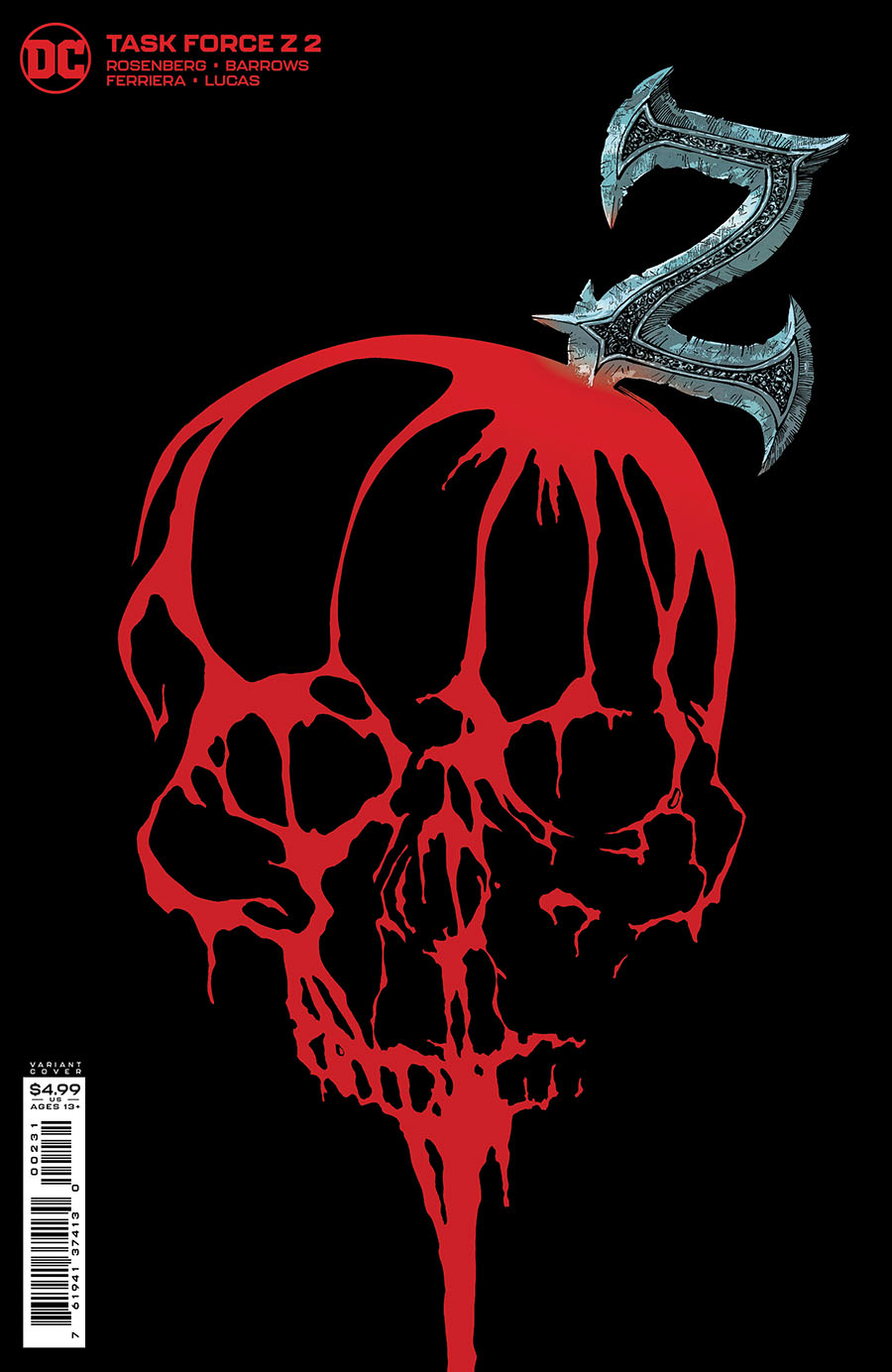 Task Force Z #2 Cover C Incentive Eddy Barrows Eber Ferreira & Adriano Lucas Card Stock Variant Cover
