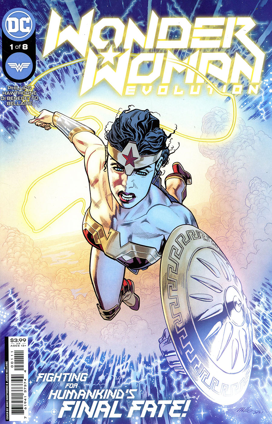 Wonder Woman Evolution #1 Cover A Regular Mike Hawthorne & Jordie Bellaire Cover