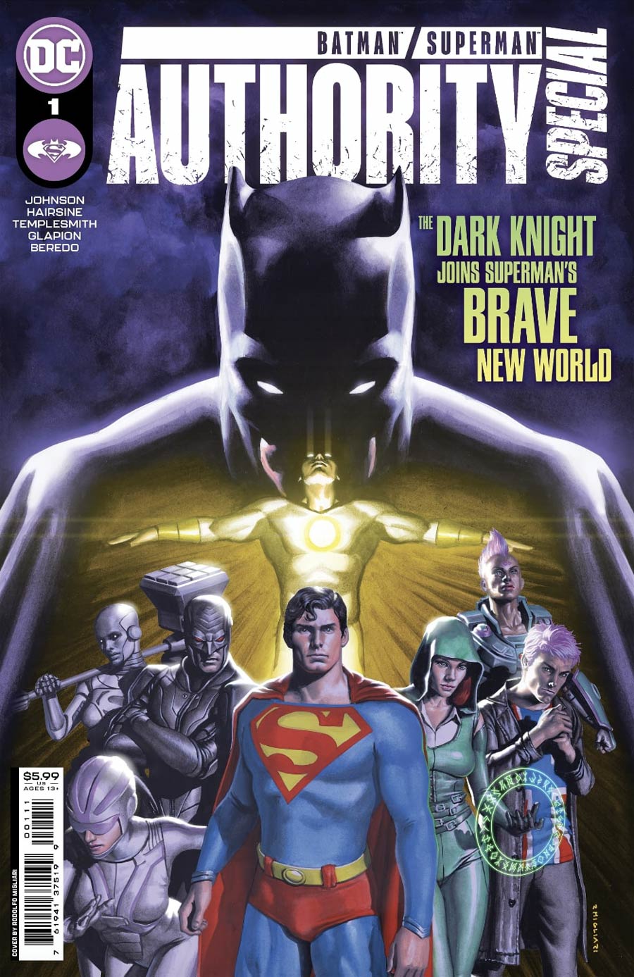 Batman Superman Authority Special #1 (One Shot) Cover A Regular Rodolfo Migliari Cover