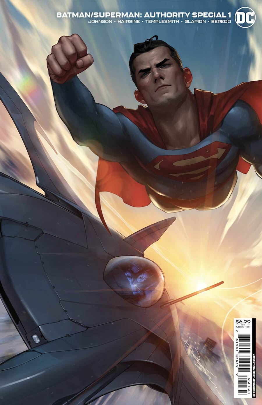 Batman Superman Authority Special #1 (One Shot) Cover B Variant Jeehyung Lee Card Stock Cover