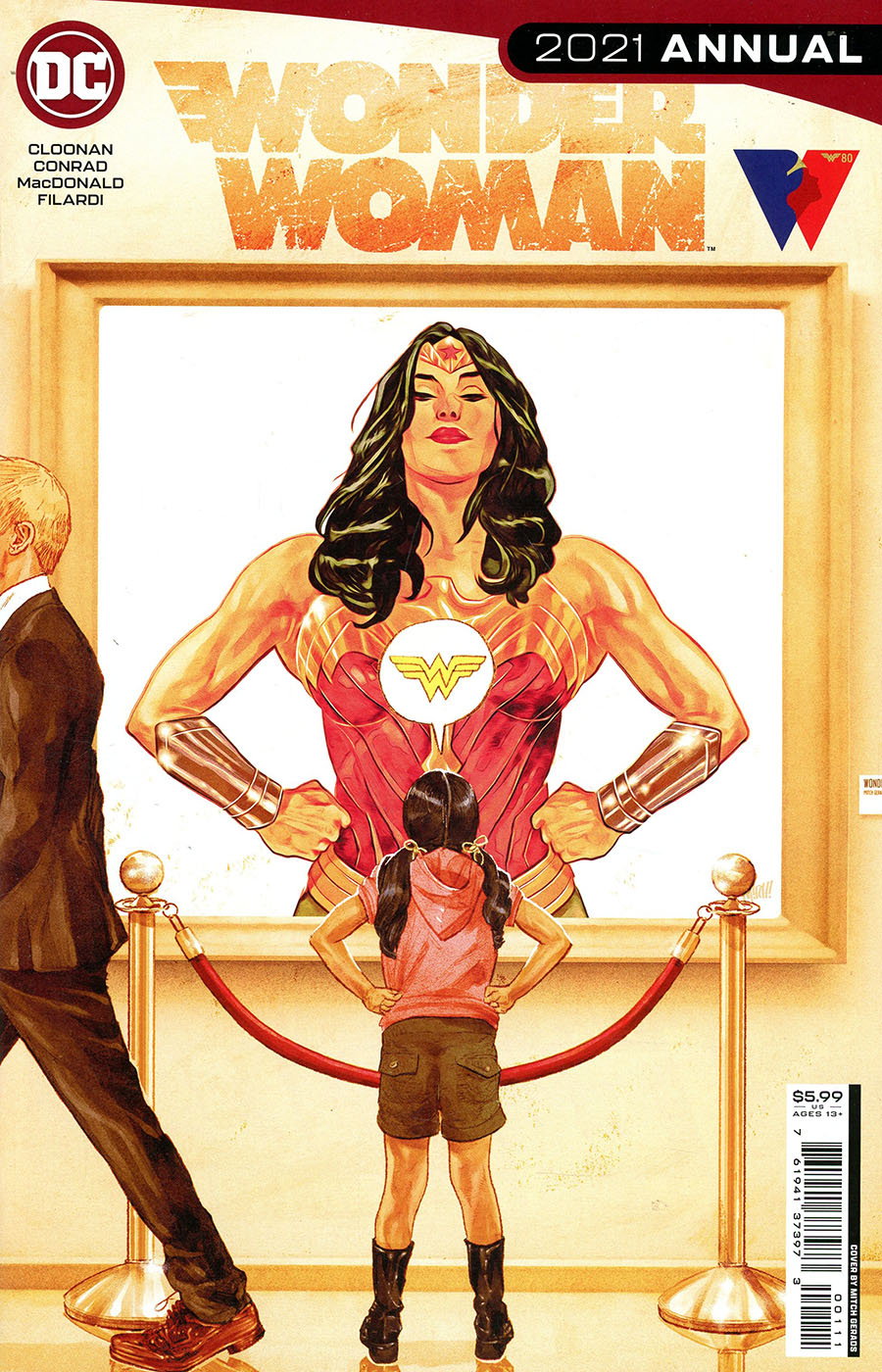 Wonder Woman Vol 5 2021 Annual #1 (One Shot) Cover A Regular Mitch Gerads Cover