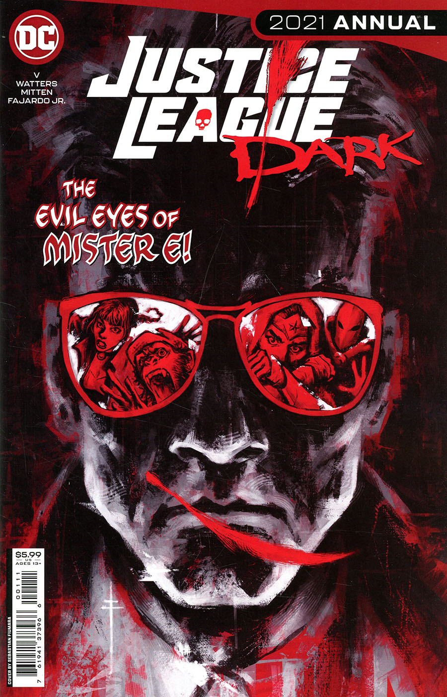 Justice League Dark Vol 2 2021 Annual #1 (One Shot) Cover A Regular Sebastian Fiumara Cover