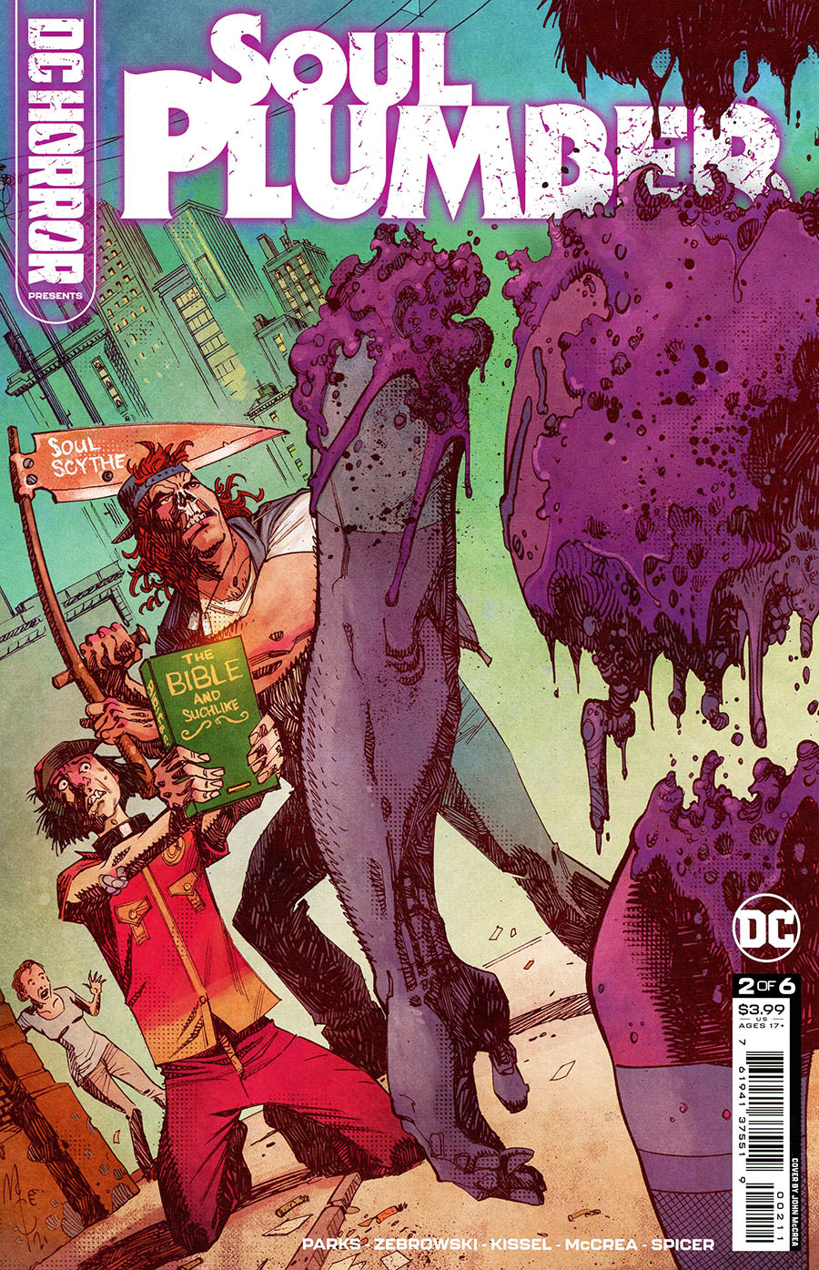 DC Horror Presents Soul Plumber #2 Cover A Regular John McCrea Cover