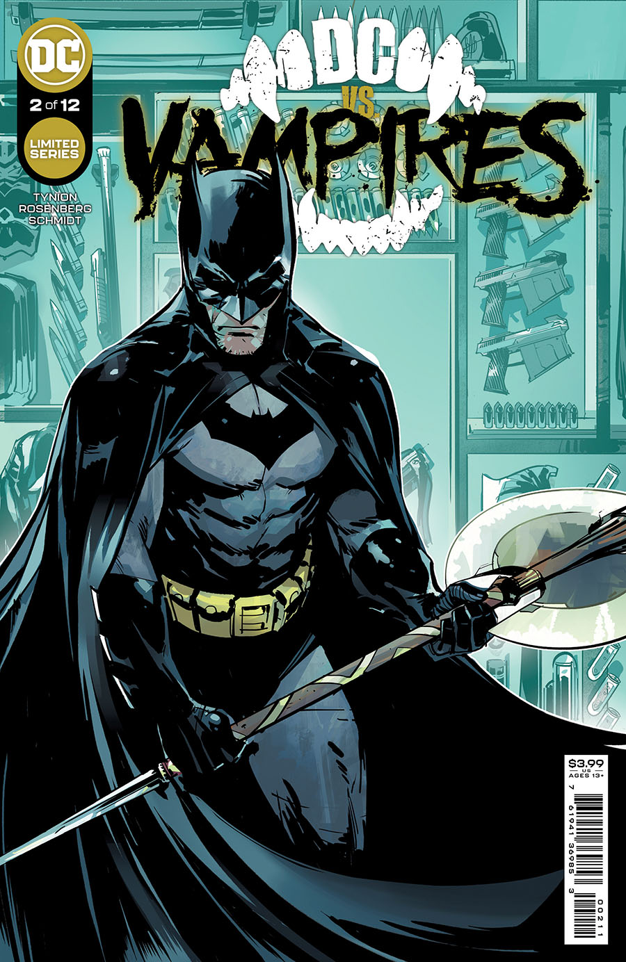 DC vs Vampires #2 Cover A Regular Otto Schmidt Cover