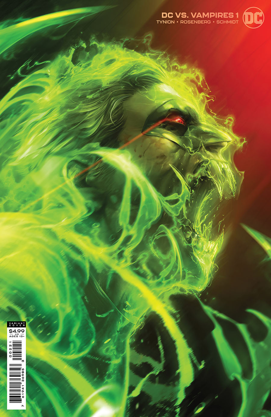 DC vs Vampires #2 Cover B Variant Francesco Mattina Card Stock Cover