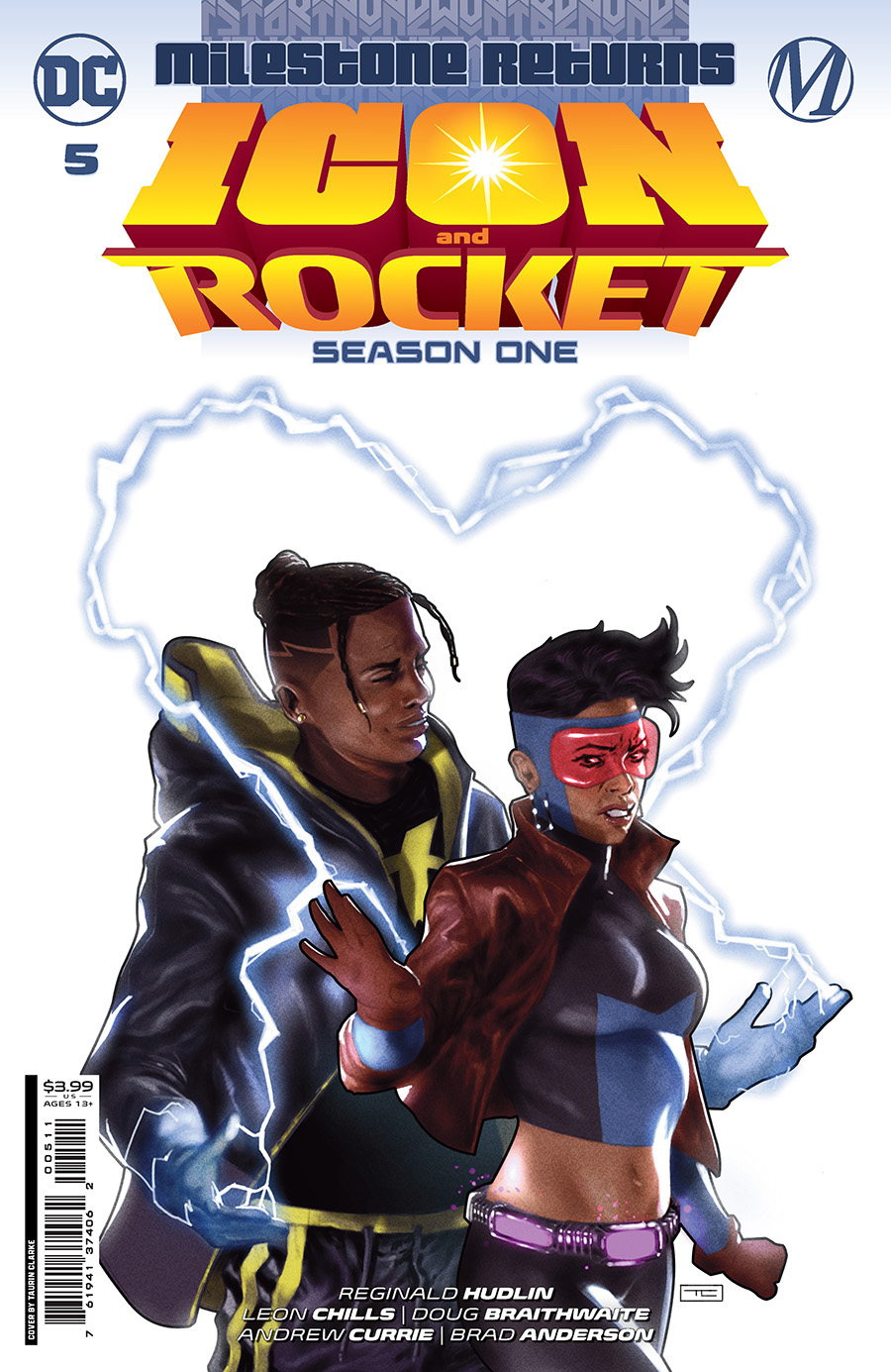Icon & Rocket Season One #5 Cover A Regular Taurin Clarke Cover