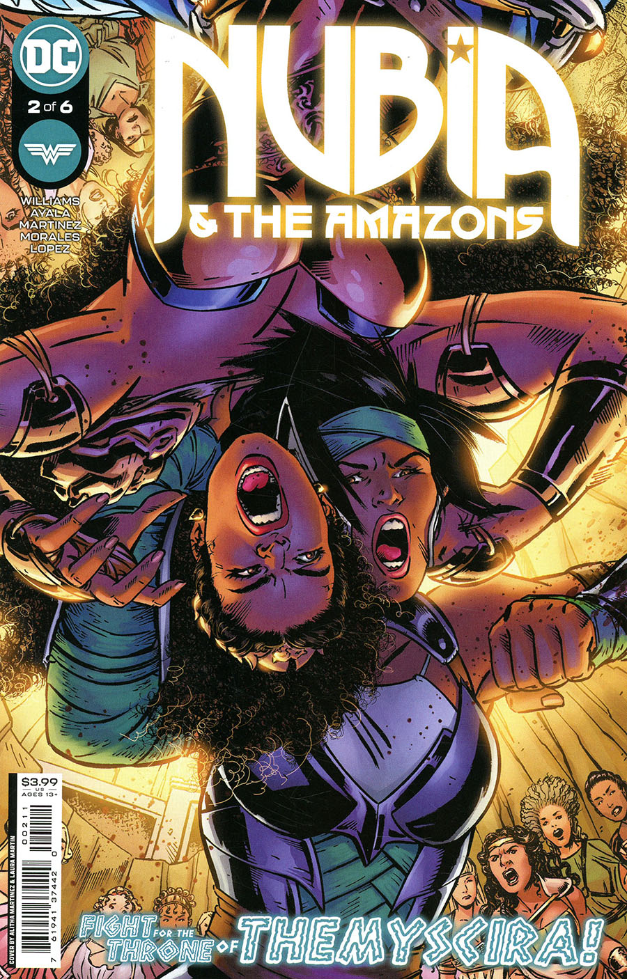 Nubia And The Amazons #2 Cover A Regular Alitha Martinez & Laura Martin Cover
