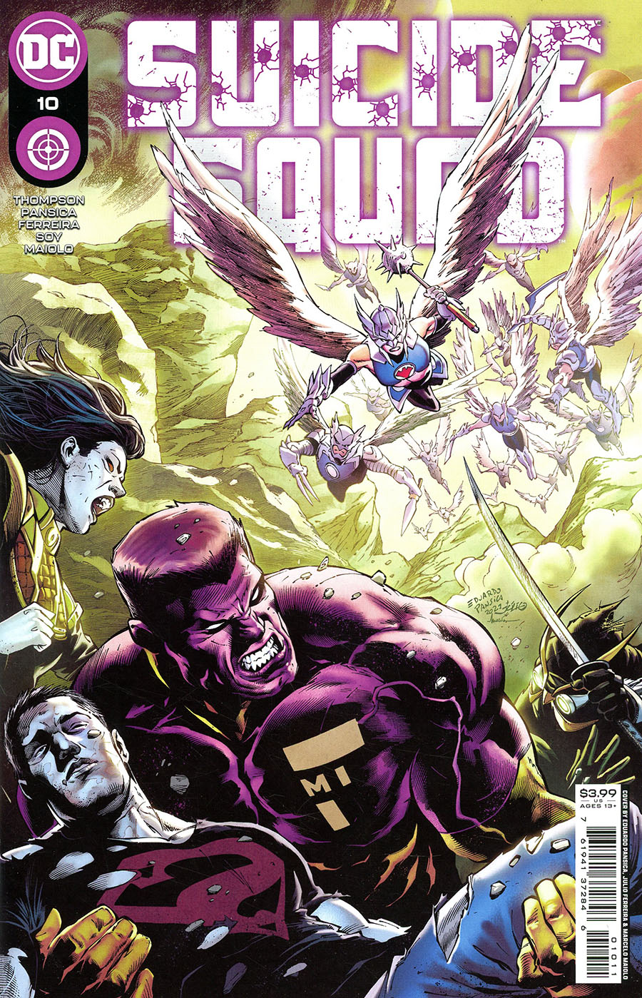 Suicide Squad Vol 6 #10 Cover A Regular Eduardo Pansica Julio Ferreira & Marcelo Maiolo Cover