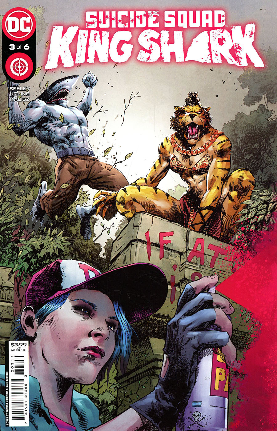 Suicide Squad King Shark #3 Cover A Regular Trevor Hairsine & Rain Beredo Cover