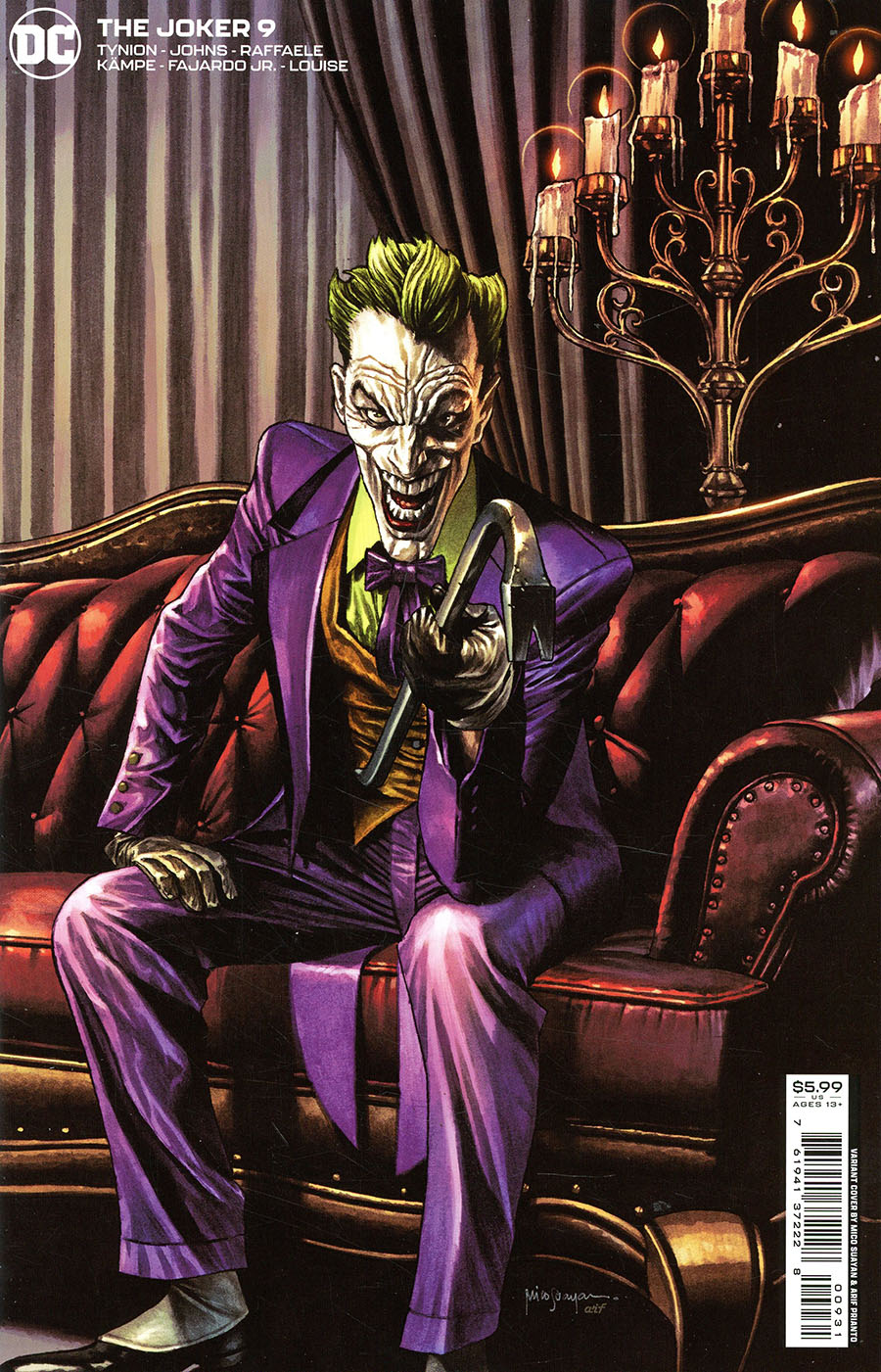 Joker Vol 2 #9 Cover C Variant Mico Suyan Joker Connecting Cover
