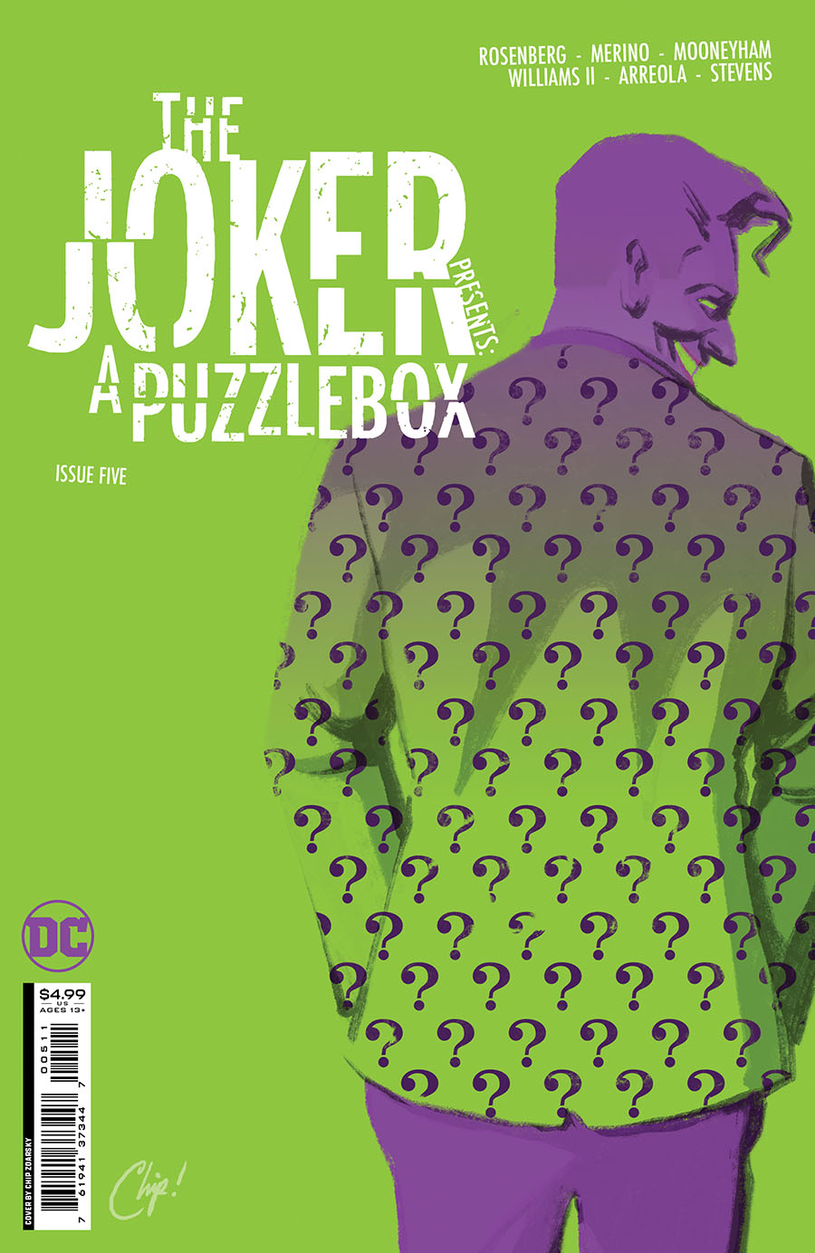 Joker Presents A Puzzlebox #5 Cover A Regular Chip Zdarsky Cover