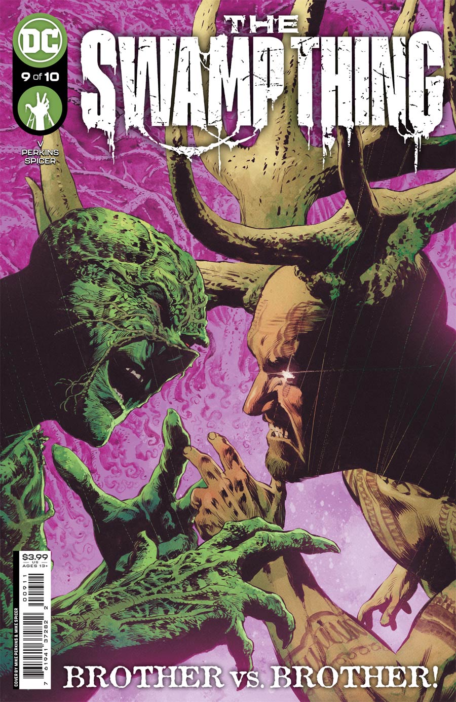Swamp Thing Vol 7 #9 Cover A Regular Mike Perkins Cover