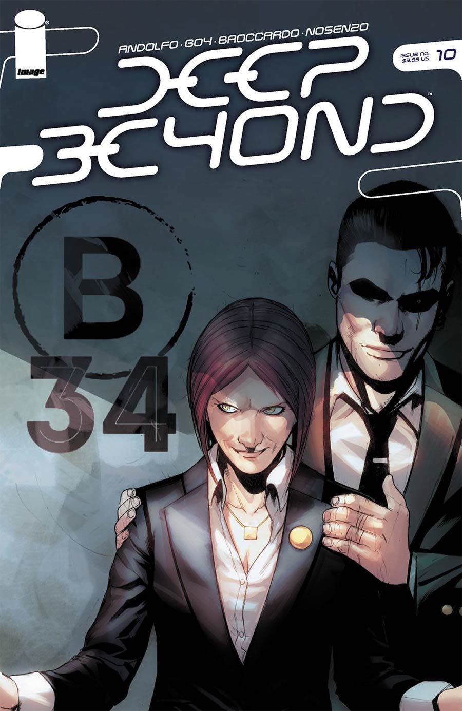 Deep Beyond #10 Cover A Regular Andrea Broccardo Cover