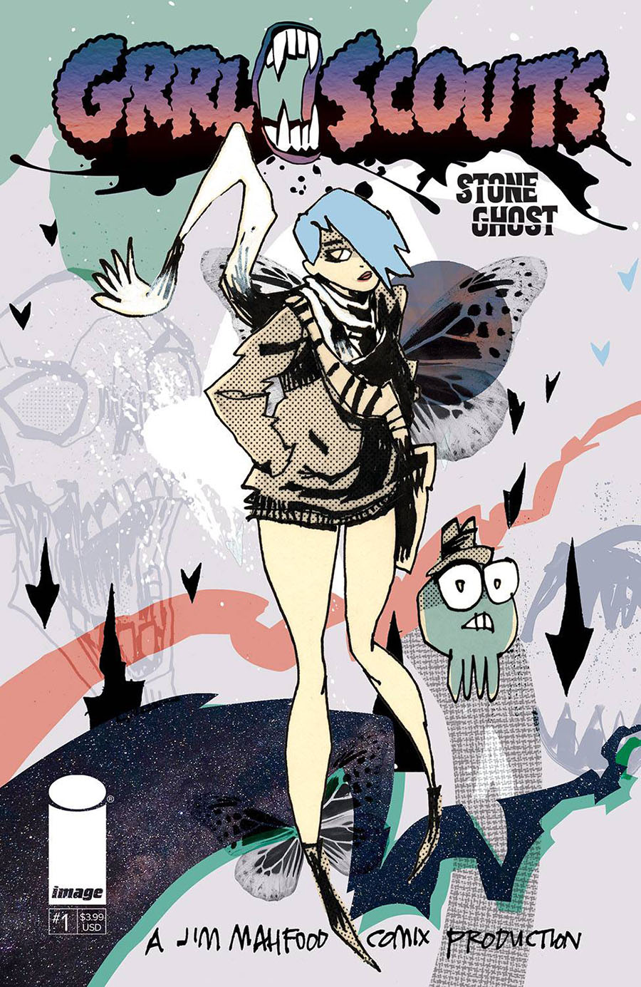 Grrl Scouts Stone Ghost #1 Cover A Regular Jim Mahfood Cover