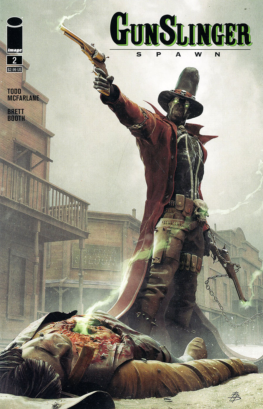 Gunslinger Spawn #2 Cover A Regular Bjorn Barends Cover