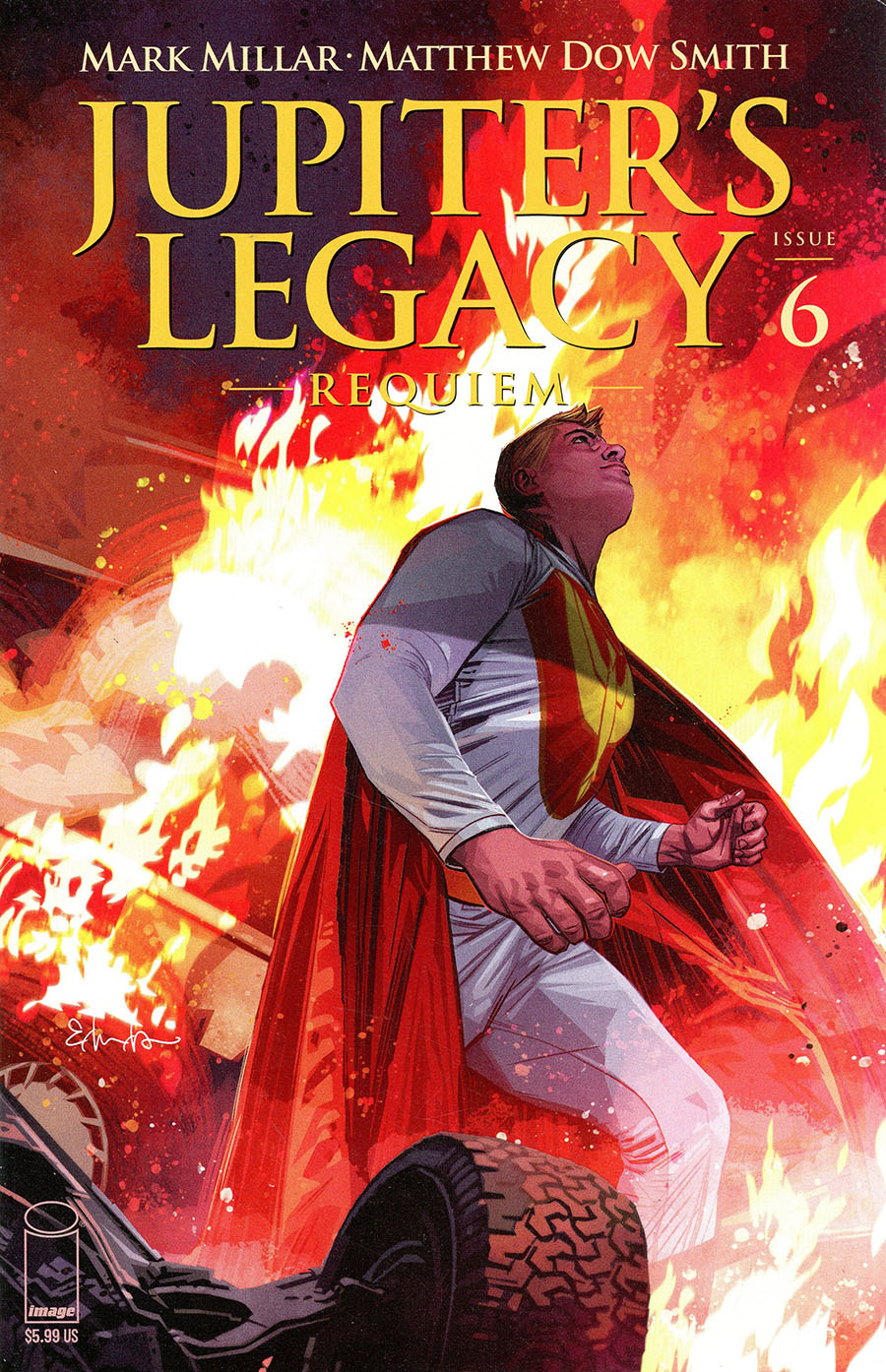 Jupiters Legacy Requiem #6 Cover A Regular Tommy Lee Edwards Cover