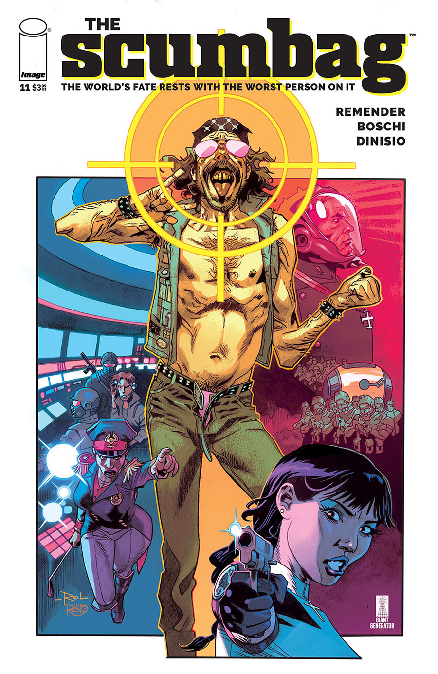 Scumbag #11 Cover A Regular Roland Boschi & Moreno Dinisio Cover