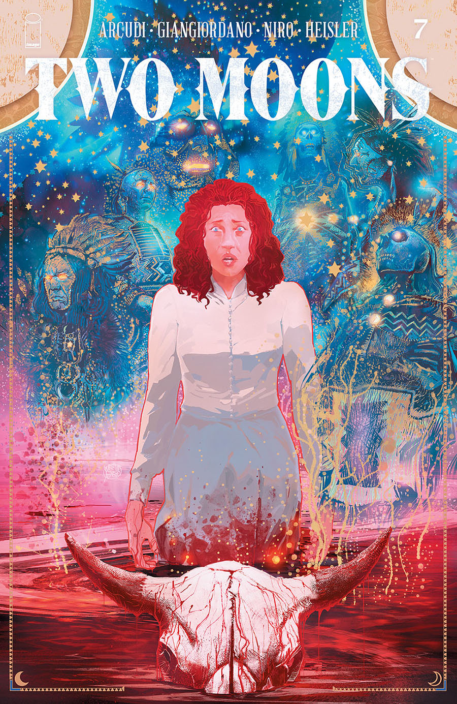 Two Moons #7 Cover B Variant Well-Bee Cover