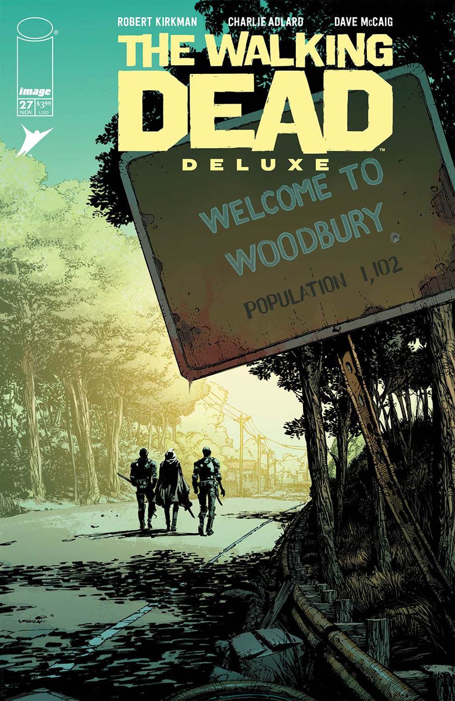 Walking Dead Deluxe #27 Cover A David Finch & Dave McCaig Cover