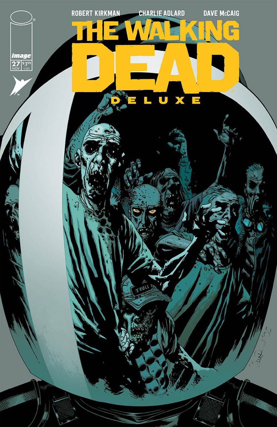 Walking Dead Deluxe #27 Cover B Variant Charlie Adlard & Dave McCaig Cover