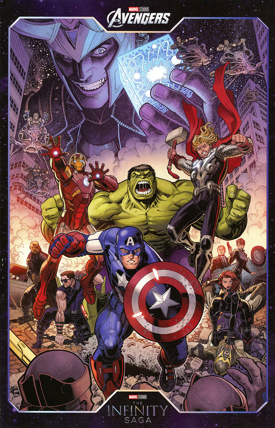 Avengers Vol 7 #50 Cover B Variant Arthur Adams Infinity Saga Phase 1 Cover (#750)