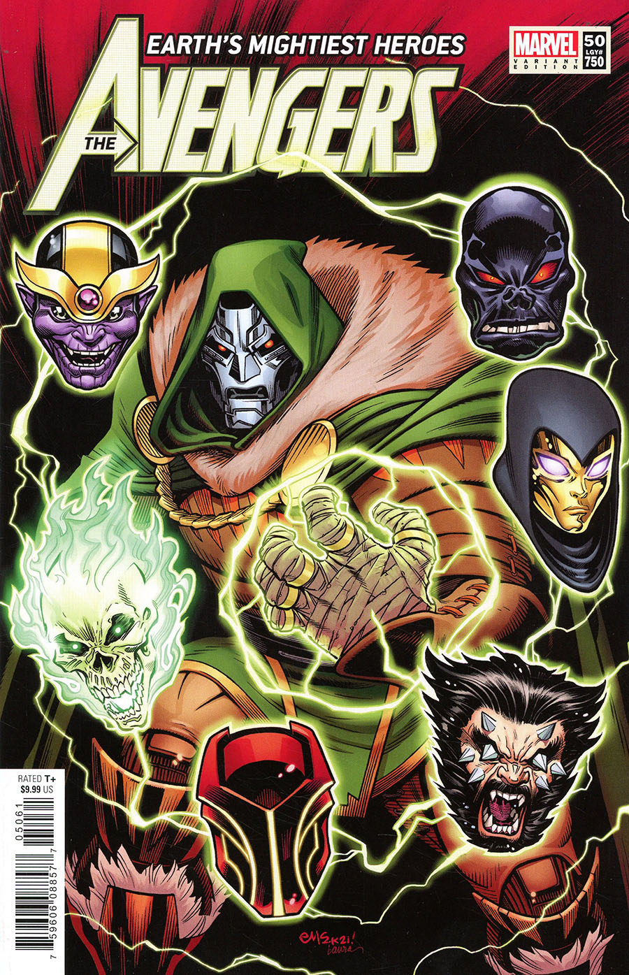 Avengers Vol 7 #50 Cover E Variant Ed McGuinness Cover (#750)