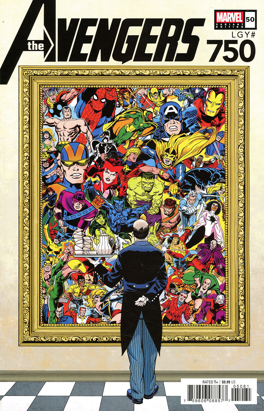 Avengers Vol 7 #50 Cover G Variant Marcos Martin Cover (#750)