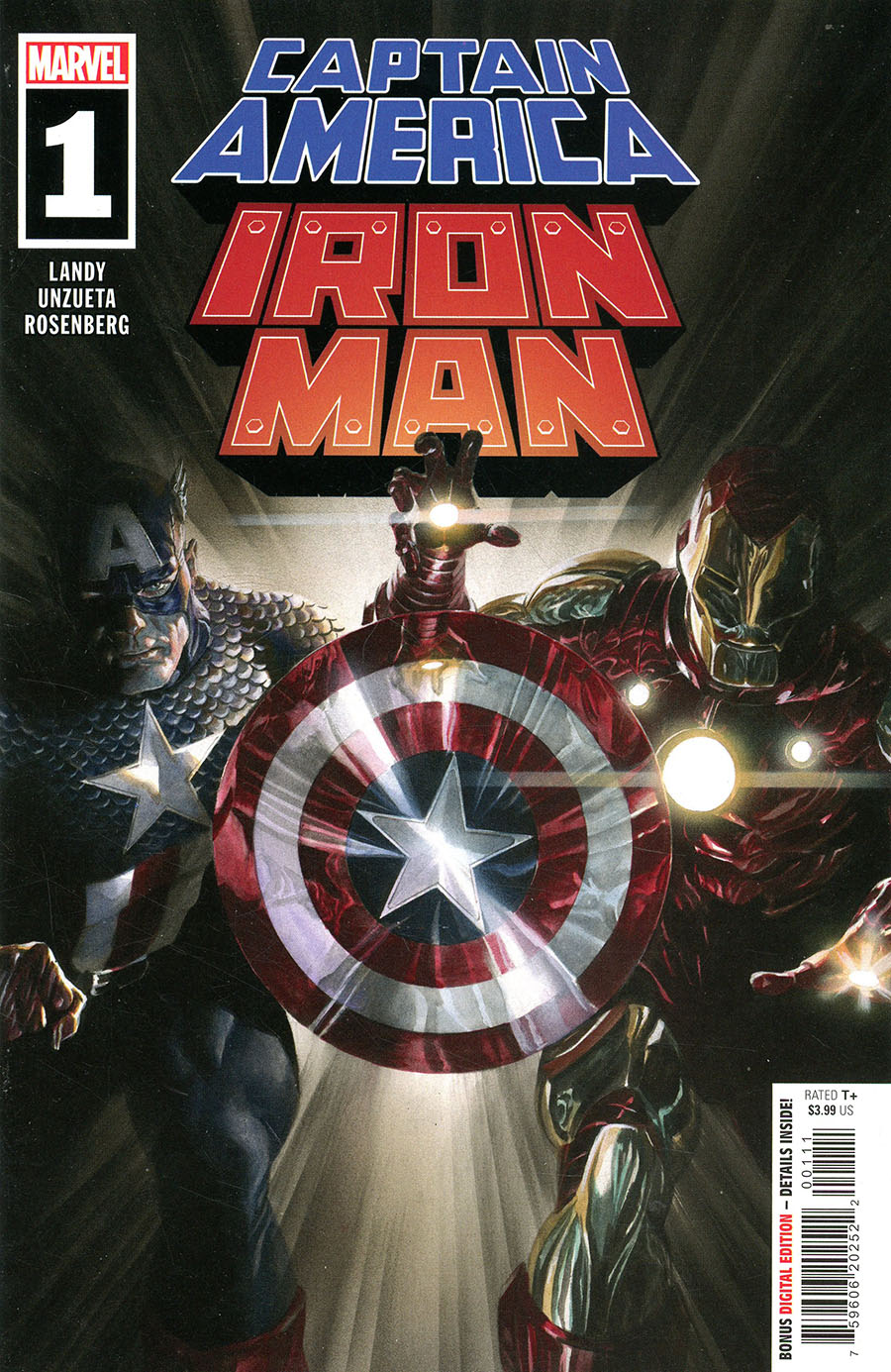 Captain America Iron Man #1 Cover A Regular Alex Ross Cover