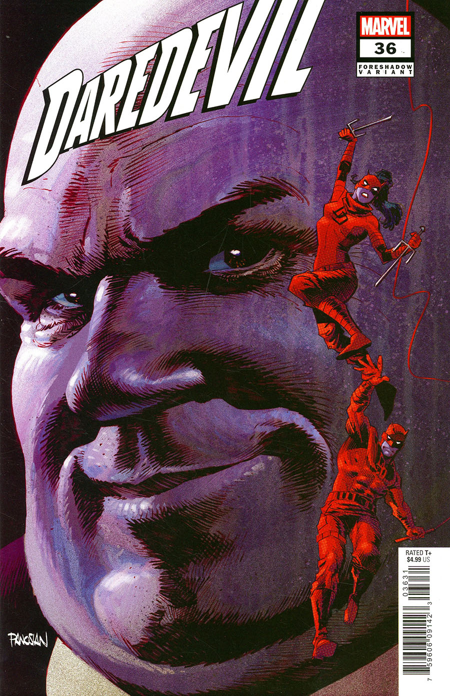 Daredevil Vol 6 #36 Cover C Variant Dan Panosian Foreshadow Cover