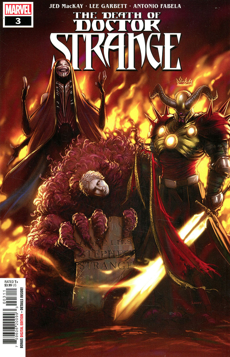 Death Of Doctor Strange #3 Cover A Regular Kaare Andrews Cover