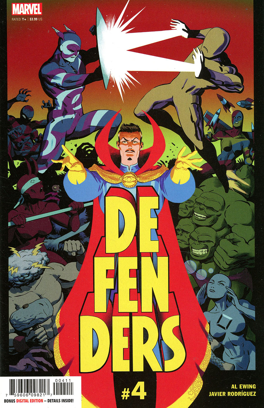 Defenders Vol 6 #4 Cover A Regular Javier Rodriguez Cover