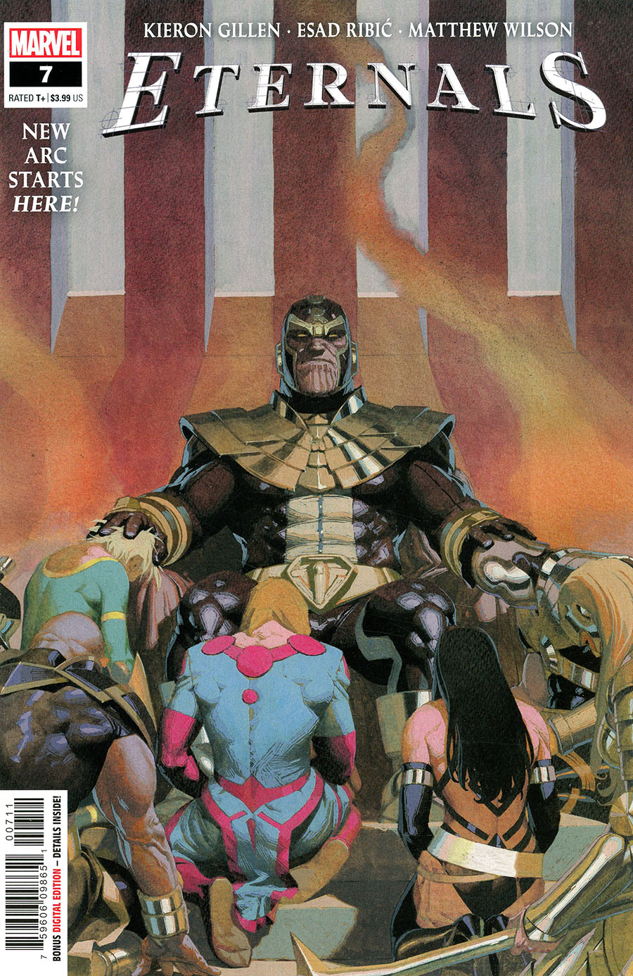 Eternals Vol 5 #7 Cover A Regular Esad Ribic Cover