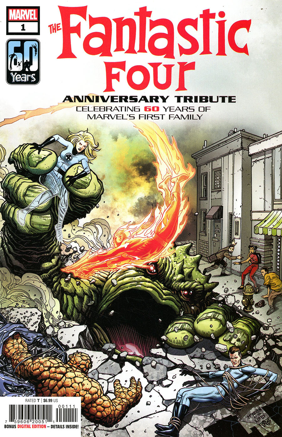 Fantastic Four Anniversary Tribute #1 (One Shot) Cover A Regular Steve McNiven Cover